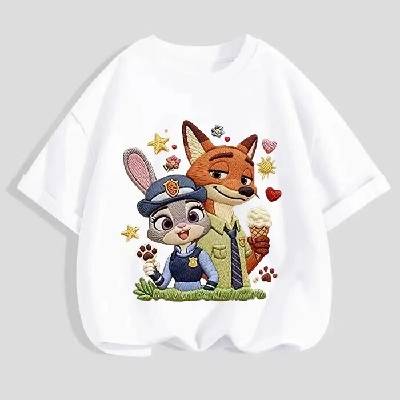 Tričko Zootopia biela