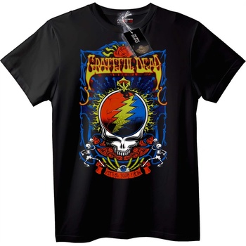 NOONEBRAND Тениска Grateful Dead - XS, Black