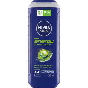 Nivea Душ гел Nivea Men Energy 500 мл