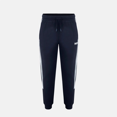 Lonsdale Анцуг Lonsdale Mens Closed Hem Fleece Joggers - Black/White