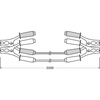 OSRAM OSC060 150A, 6 mm², 2,5M