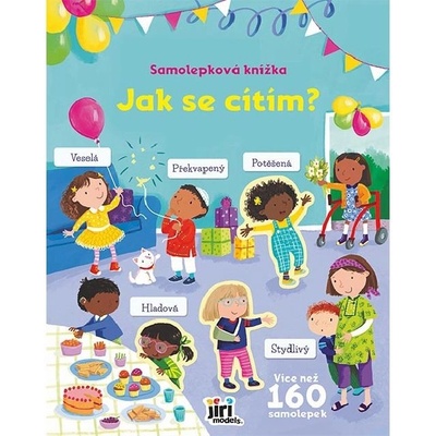 Samolepková knížka Jak se cítím pocity