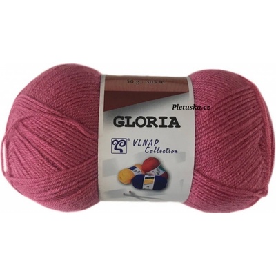 Příze Gloria malinová 52034