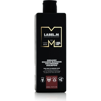 label.m Organic Orange Blossom Volumising Shampoo 300 ml