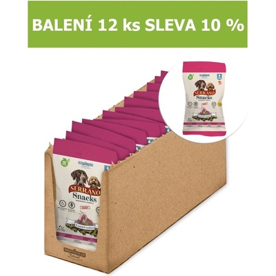 Serrano Snack Dog Lamb 100 g 12 ks
