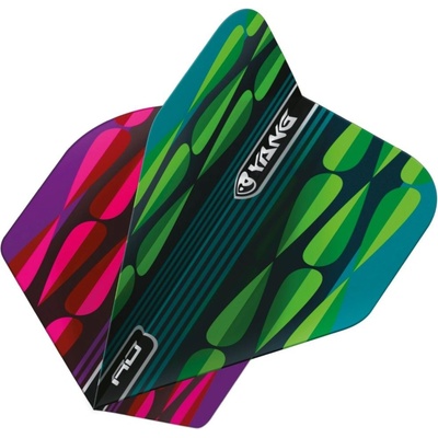 Red Dragon Yin Yang - Pink & Green RF6978