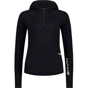 Mons Royale Дамско мериносово термобельо Mons Royale Women's Bella Merino Long Sleeve Hood Merino base layer - Black (115-2718-0113)