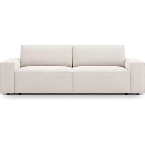 Micadoni Бежов разтегателен диван 247 cm Jodie - Micadoni Home (MIC_3SF_78_F1_JODIE1)