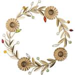 Bloomingville Метален свещник Shankar - Bloomingville (82073021)