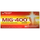 Voľne predajné lieky MIG 400 tbl.flm.30 x 400 mg