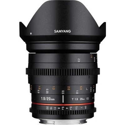 Samyang 20mm T1.9 ED AS UMC Canon EF