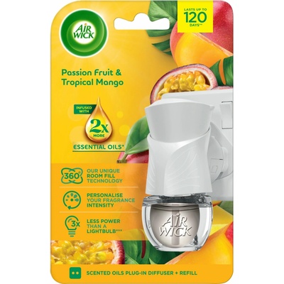 Air Wick ELECTRIC NÁPLŇ MARACUJA A TROPICKÉ MANGO 19 ml