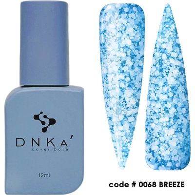 DNKa Цветна каучукова основа DNKa 0068 Breeze 12 мл (DNKA0068)
