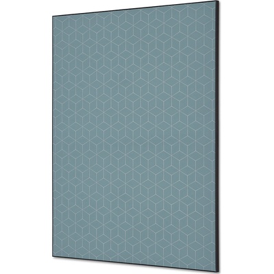 Jansen Display Textilní dekorace na zeď A1 Hexagon šedý, 594 x 841 mm