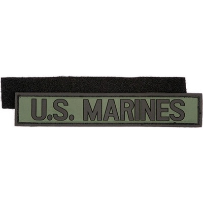 Nášivka U.S. MARINES plast OLIV
