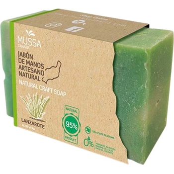 Mussa Canaria Натурален сапун, с aлое вера от остров Лансароте, 100 g