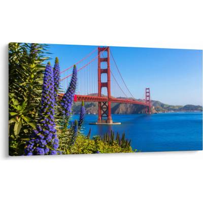 Obraz - Golden Gate Bridge, San Francisco, jednodílný 120x70 cm – Hledejceny.cz