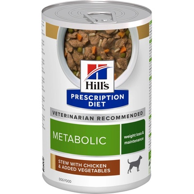 Hill's Prescription Diet Metabolic Stew Regulácia hmotnosti 354 g