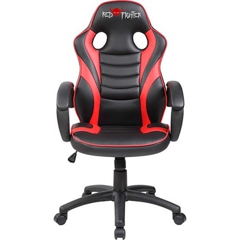 RED FIGHTER C6 Детски геймърски стол Черно-червен 90 кг (C6)