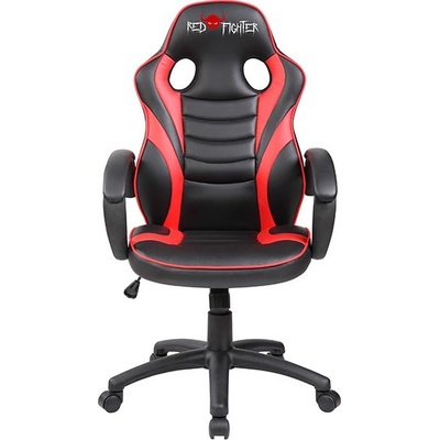 RED FIGHTER C6 Детски геймърски стол Черно-червен 90 кг (C6)