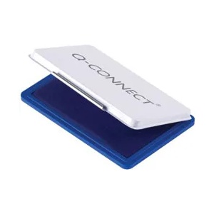 Q-Connect Тампон за ръчен печат в метална кутия 11х7см