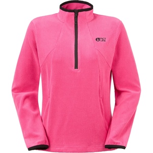 Picture Дамски поларен пуловер Picture Women's Weavy 1/4 Grid Fleece Fleece jumper - Beetroot Powder (105-7538-0113)