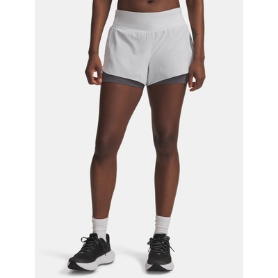 Under Armour dámské kraťasy UA Launch Pro 3in 2in1 Shorts šedá