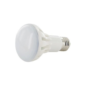 Whitenergy Led žárovka 21 SMD5060 10W 230V E27 Teplá bílá R63