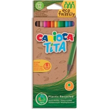 Image 1 of CARIOCA - Еко цветни моливи - 12 цвята (43097)