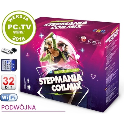 Coil - pc + tv duální 32bit wifi 4v1 taneční rohož 2020 C0394 – Zboží Živě