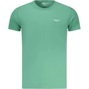 Pepe Jeans Мъжка тениска с къс ръкав pepe jeans, Размер xl, Цвят Зелен (pm5010180originalbasic3n_ve671)
