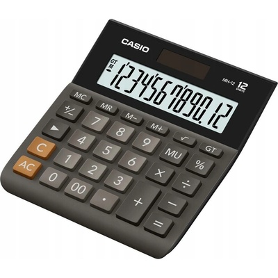 Casio MH12S 127x136mm 12místná černá
