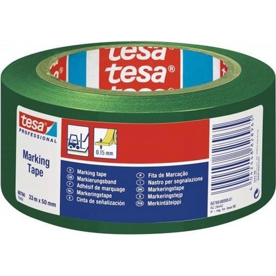 Tesa Vyznačovacia páska lepiaca 50 mm x 33 m zelená 60760-00097-16