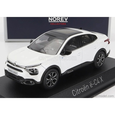 Norev Citroen E c4 X 2023 White Pearl 1:43