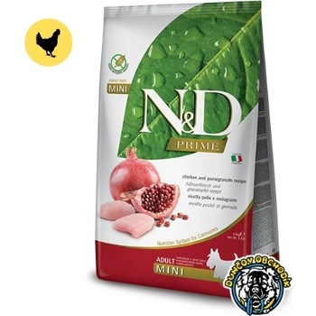N&D Grain Free Dog Adult Mini Chicken & Pomegranate 0,8 kg