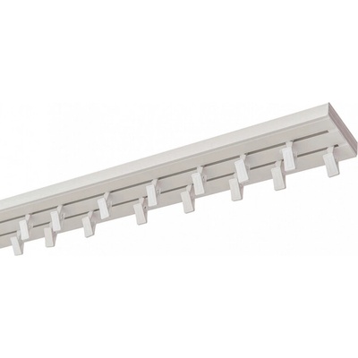 GAROL dvojitá garnýž kolejnicová komplet PVC 150 cm