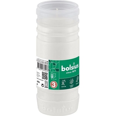 Náplň Bolsius Gravelight RP3 parafín do kahance, 68h, 208g, bílá