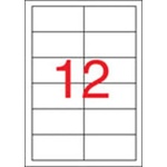 APLI Етикет, универсален, 97x42, 4 mm, APLI, 1200 етикета в опаковка 01288 (01288)