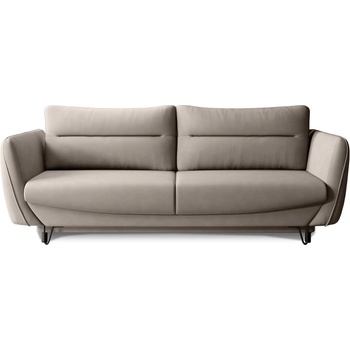 Eltap Бежов шенилов разтегателен диван с място за съхранение 236 cm Silva - ELTAP (SO-SIL-07PO)