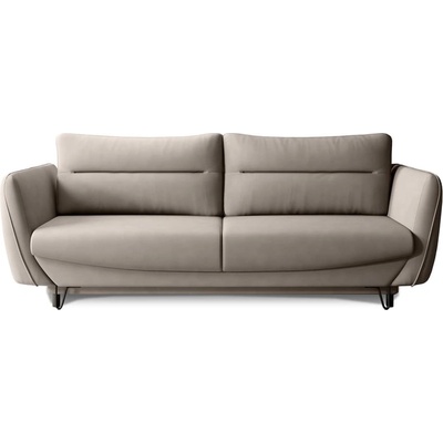 Eltap Бежов шенилов разтегателен диван с място за съхранение 236 cm Silva - ELTAP (SO-SIL-07PO)