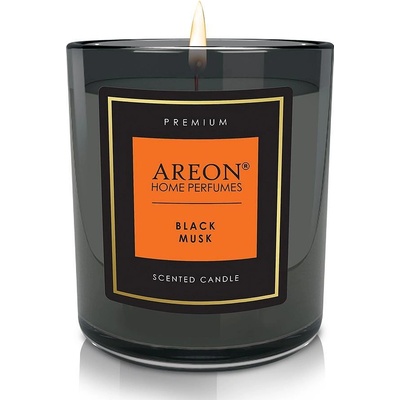 Areon Черен Мускус - Ароматна Свещ Премиум 190г (978774)