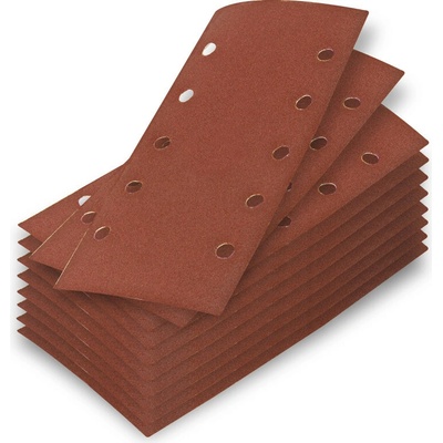 DEMA Brúsny papier pre vibračnú brúsku 115x230 mm K120, 10 ks