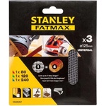 STANLEY Велкро шлайфмашина 125 мм, p80, p120 и p240 sta39267 (sta39267)