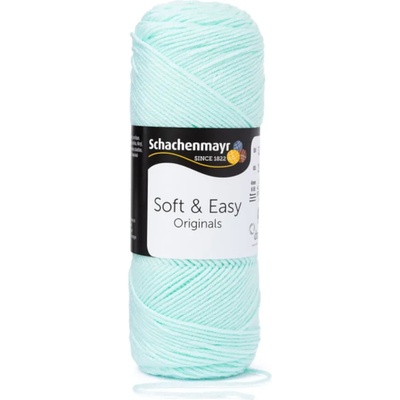Schachenmayr Soft & Easy 00066 Mint Плетива прежда (9807353-00066-SCHACHENMAYR)