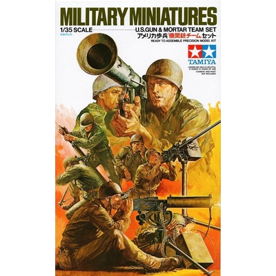Tamiya U.S. Gun & Mortar Team Set 1:35