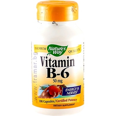 Nature's Way Vitamin B-6 50 mg [100 капсули]