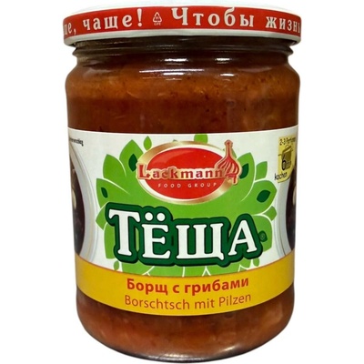 Lackmann Boršč s houbami Tchyně 480 g