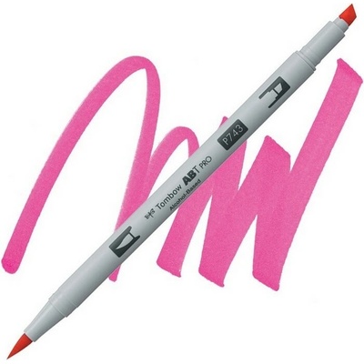 Lihová oboustranná fixa TOMBOW ABT PRO, Hot Pink (743)