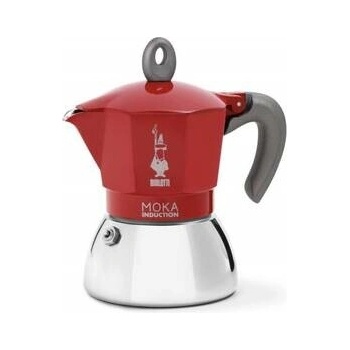 Bialetti Moka Induction 6 červená