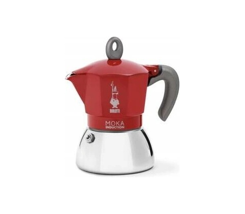 Bialetti Moka Induction 6 červená